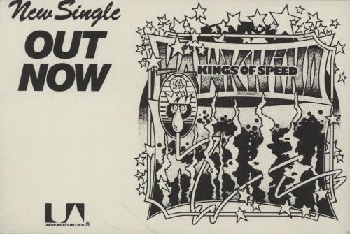 Hawkwind Kings Of Speed + Postcard UK 7